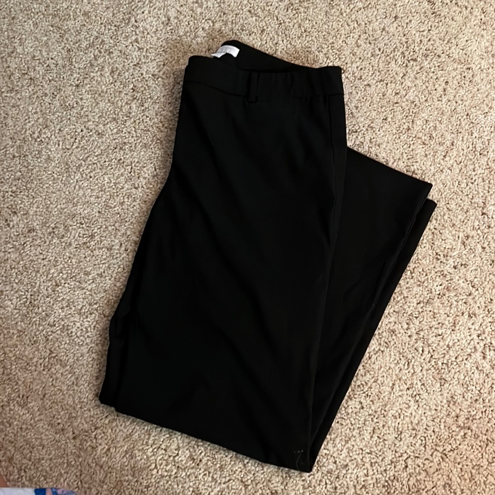 New York and Company Black Straight Leg Dress Pants
